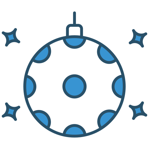 bola de discoteca icono gratis