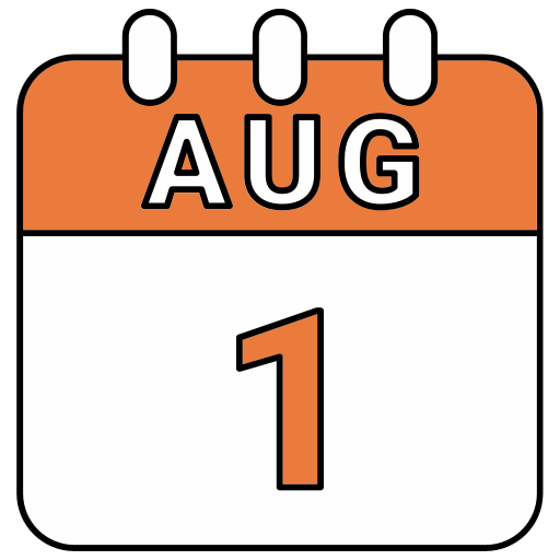 agosto icono gratis