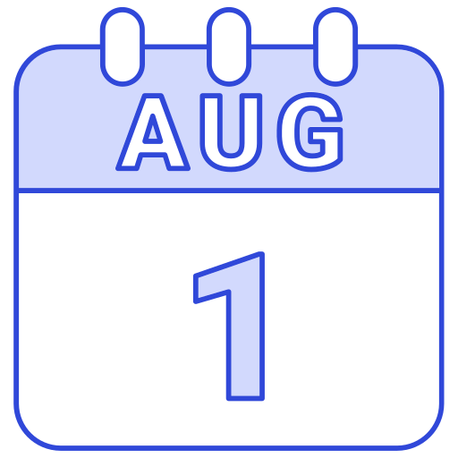 agosto icono gratis