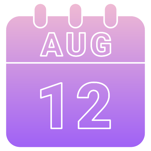 12. august kostenlos Icon