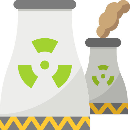 Nuclear mynamepong Flat icon