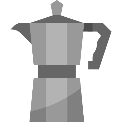 Cafetera moka icono gratis