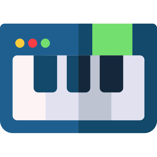 Piano icono gratis