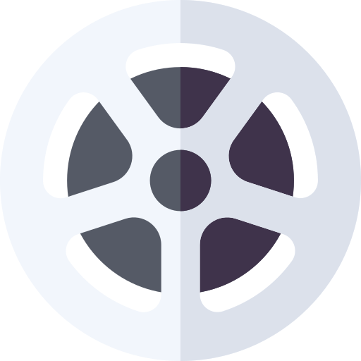 rollo de película icono gratis