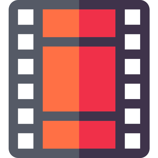 Video Basic Rounded Flat icon