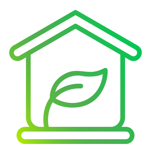 casa verde icono gratis