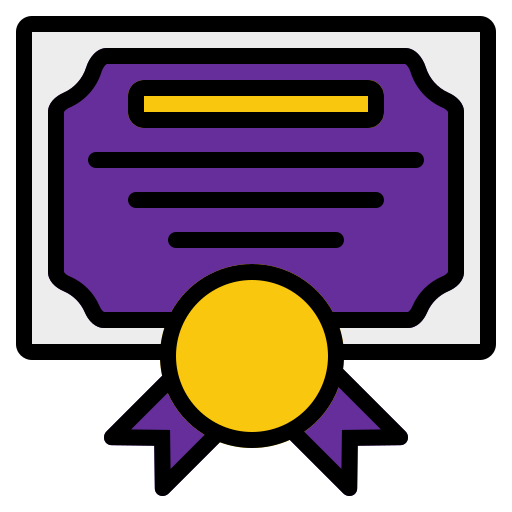 certificado grátis ícone certificado grátis ícone