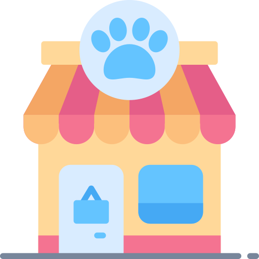 Pet shop free icon