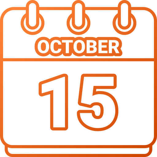 October 15 free icon October 15 free icon