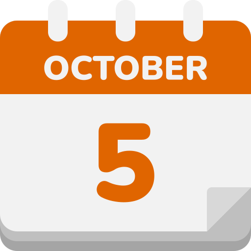 octubre icono gratis