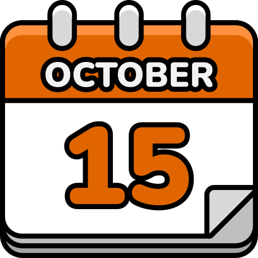 octubre icono gratis