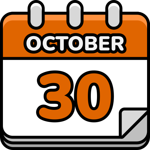 octubre icono gratis