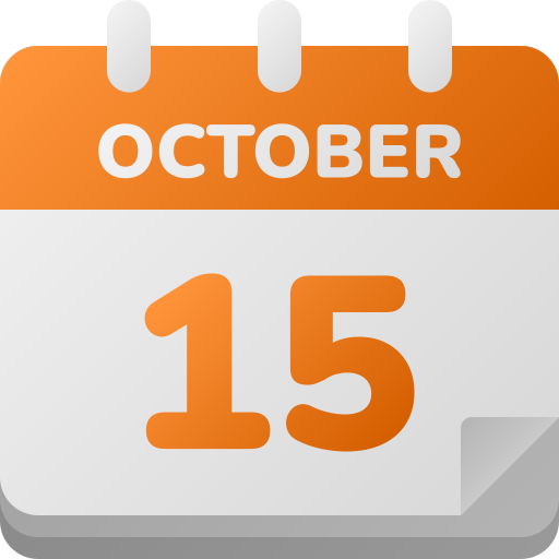 octubre icono gratis