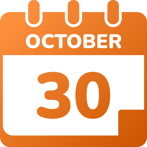 octubre icono gratis