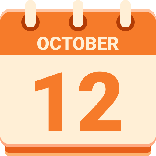 October 12 free icon October 12 free icon