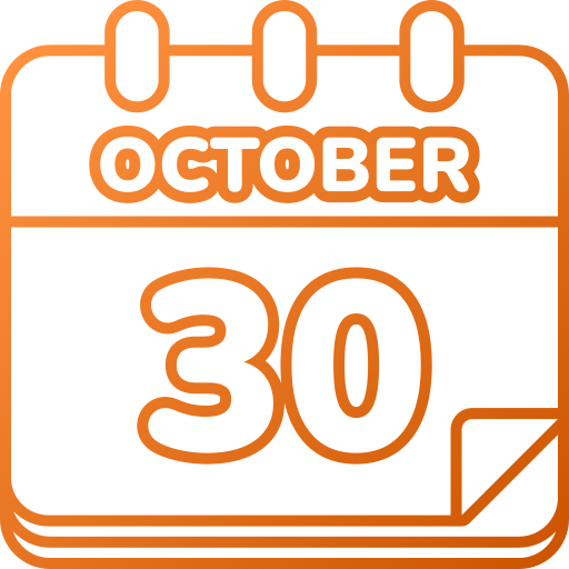 octubre icono gratis