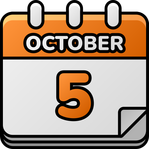 octubre icono gratis