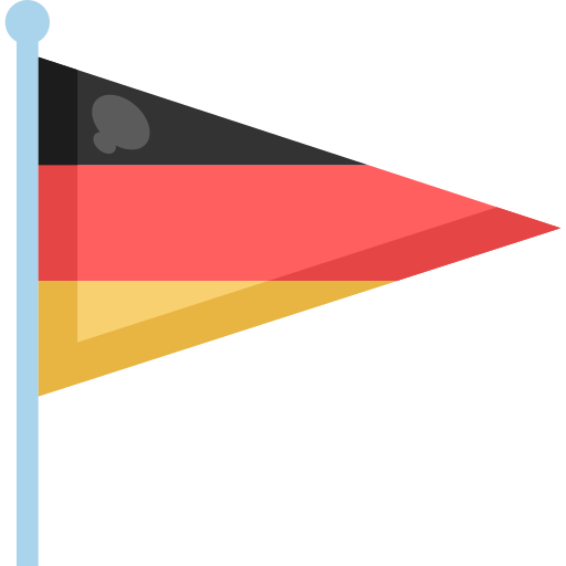 bandera de alemania icono gratis