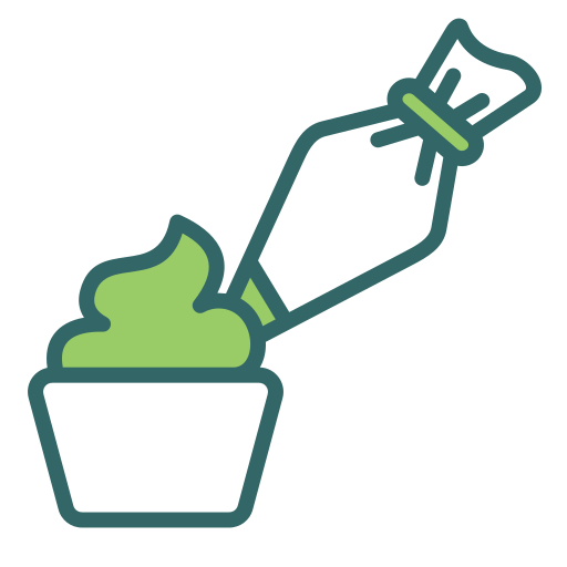 pastel de crema icono gratis