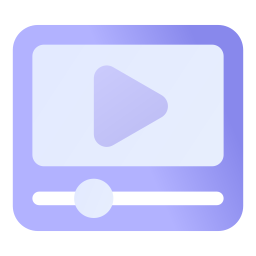 reproductor de video icono gratis