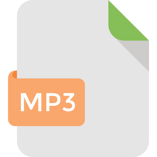 carpeta de mp3 icono gratis