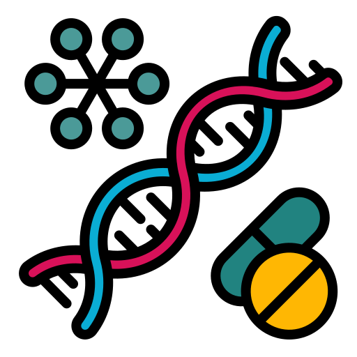 terapia génica icono gratis