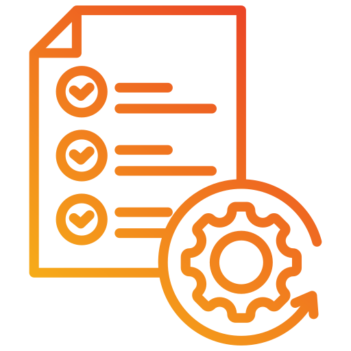 proceso de datos icono gratis