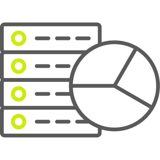 análisis de bases de datos icono gratis