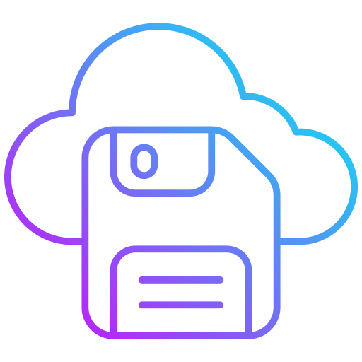 almacenamiento en la nube icono gratis