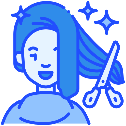 corte de pelo icono gratis