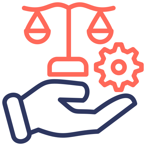 servicio legal icono gratis