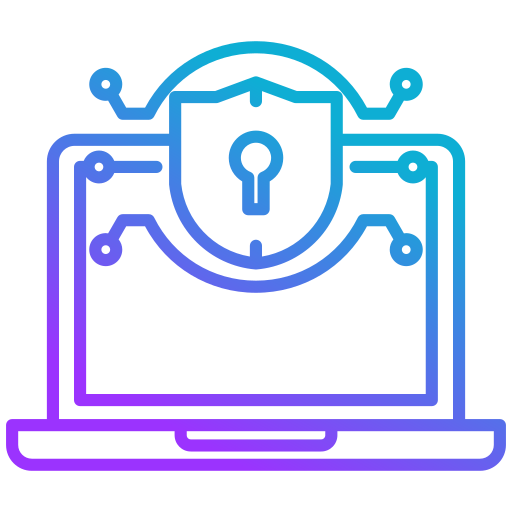 seguridad cibernética icono gratis