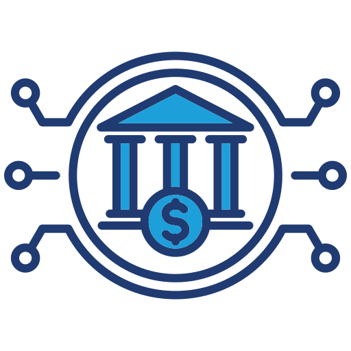 디지털 뱅킹 무료 아이콘