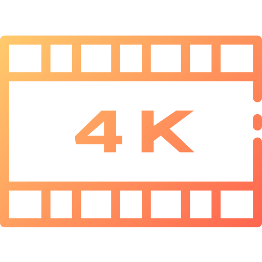 4k grátis ícone
