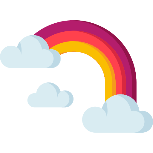 Arco iris grátis ícone Arco iris grátis ícone