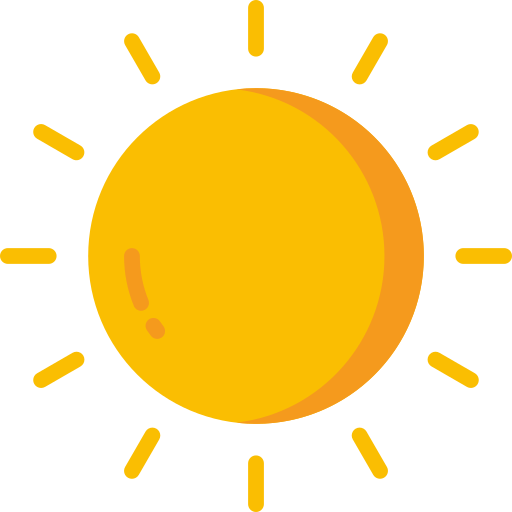 Sun free icon