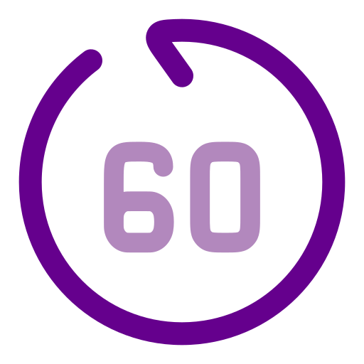 60 segundos icono gratis