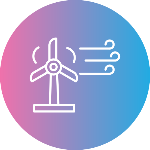 Énergie éolienne Icône gratuit