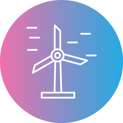 Énergie éolienne Icône gratuit Énergie éolienne Icône gratuit