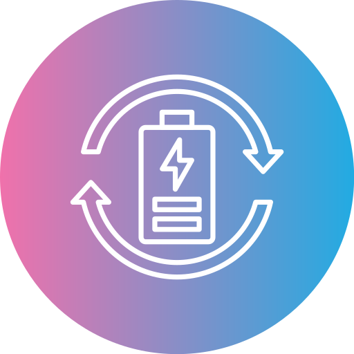 batería ecológica icono gratis