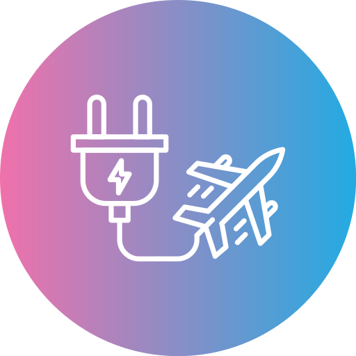 transporte eléctrico icono gratis