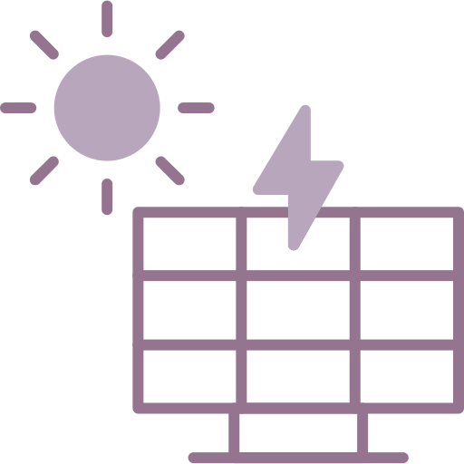 Solar power free icon Solar power free icon
