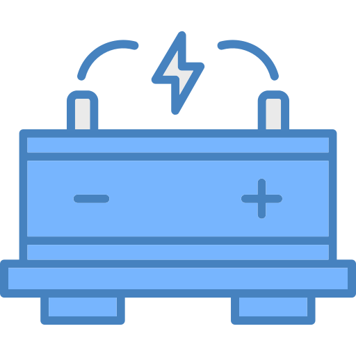 batería de coche icono gratis