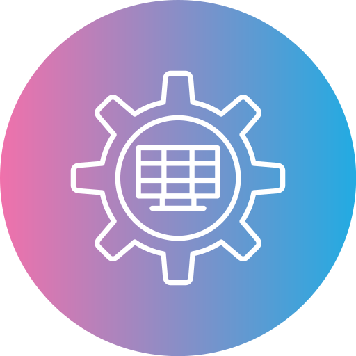 energía solar icono gratis