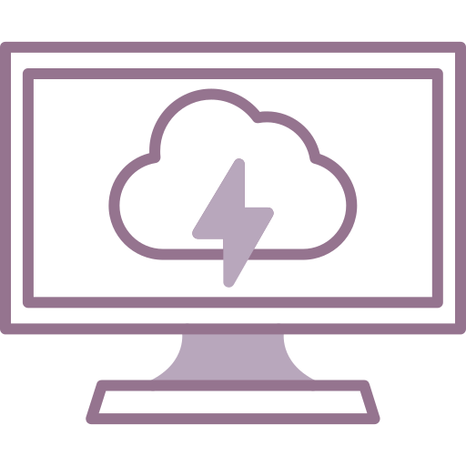 computación en la nube icono gratis