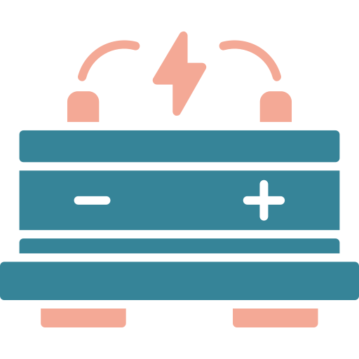 batería de coche icono gratis