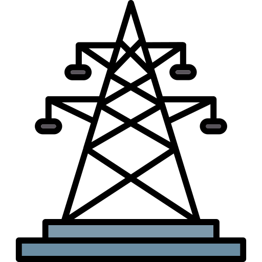 torre eléctrica icono gratis