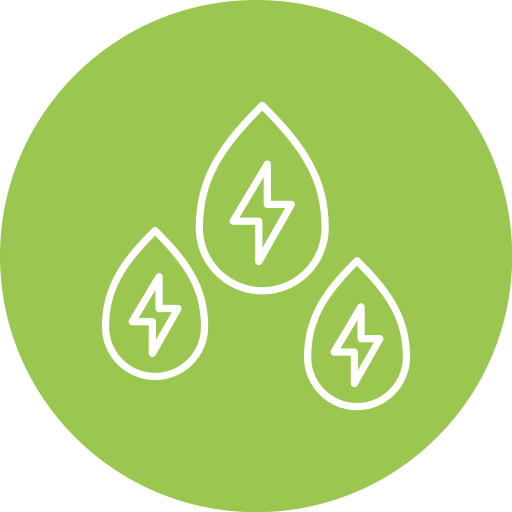 Hydro power free icon