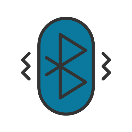 conectividad bluetooth icono gratis