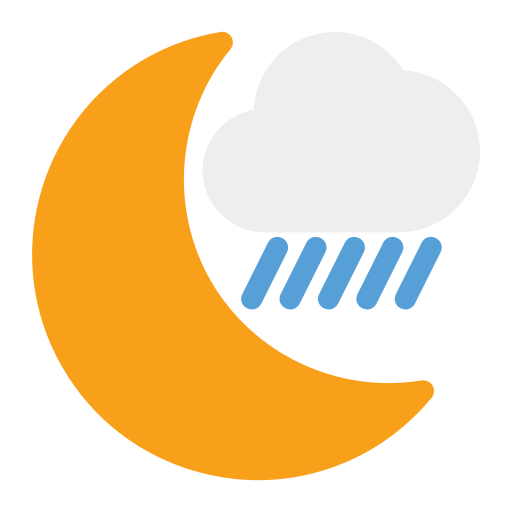 lluvia pesada icono gratis